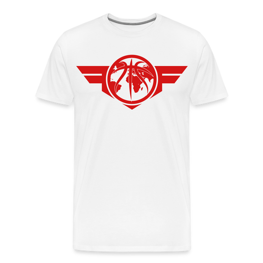 FoF Logo 23 Men's Premium T-Shirt - white