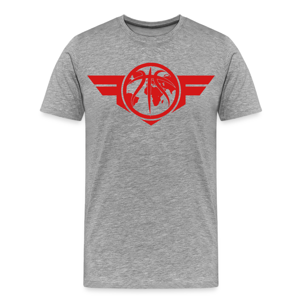 FoF Logo 23 Men's Premium T-Shirt - heather gray
