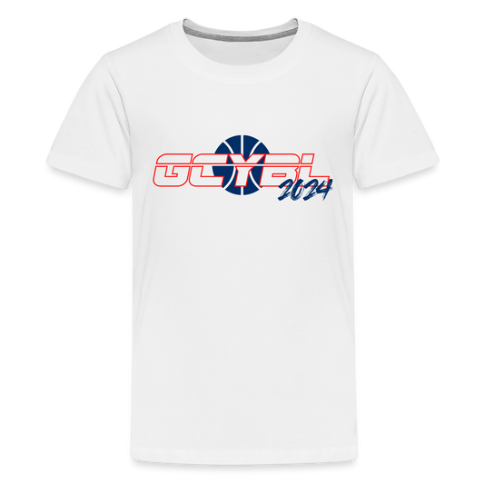 GCYBL 24 Kids' Premium T-Shirt - white