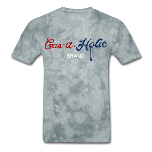 Gas-A-Holic RB Men's T-Shirt - grey tie dye