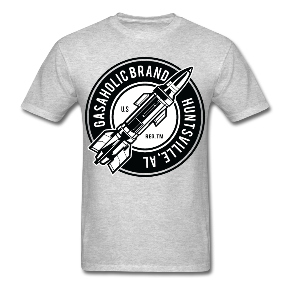 Gas-A-Holic Rocket City Men's T-Shirt - heather gray
