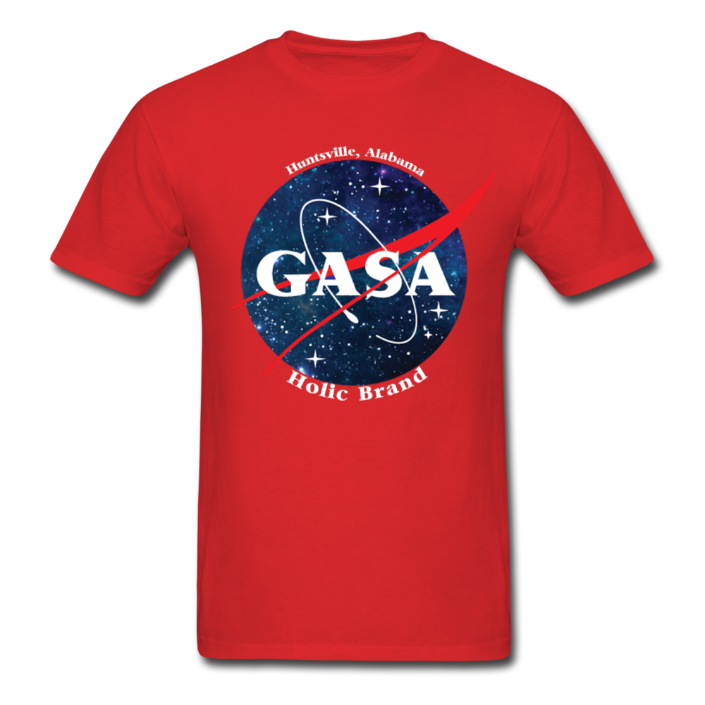 GASA NASA Men's T-Shirt - red