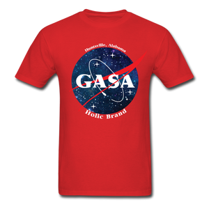 GASA NASA Men's T-Shirt - red