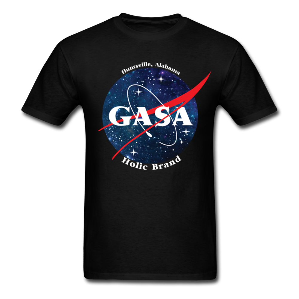 GASA NASA Men's T-Shirt - black