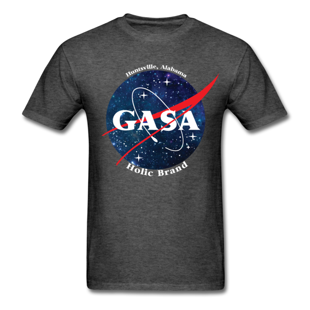 GASA NASA Men's T-Shirt - heather black