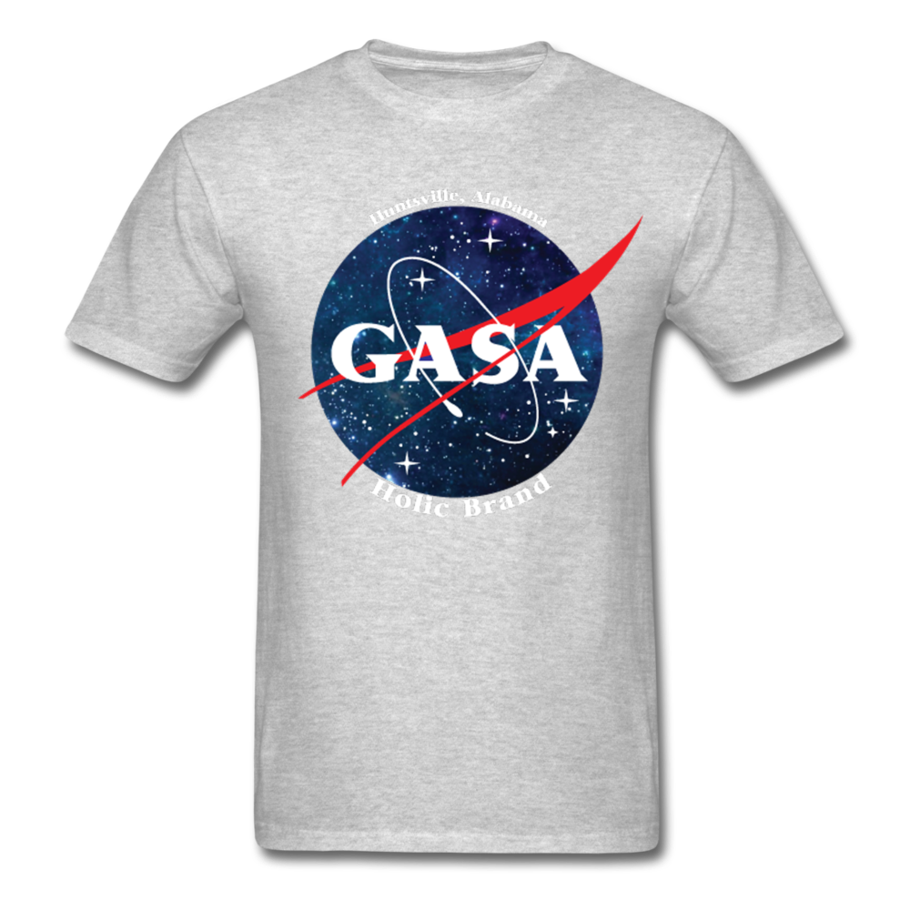 GASA NASA Men's T-Shirt - heather gray