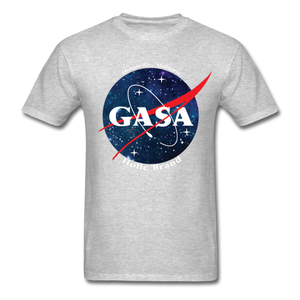 GASA NASA Men's T-Shirt - heather gray