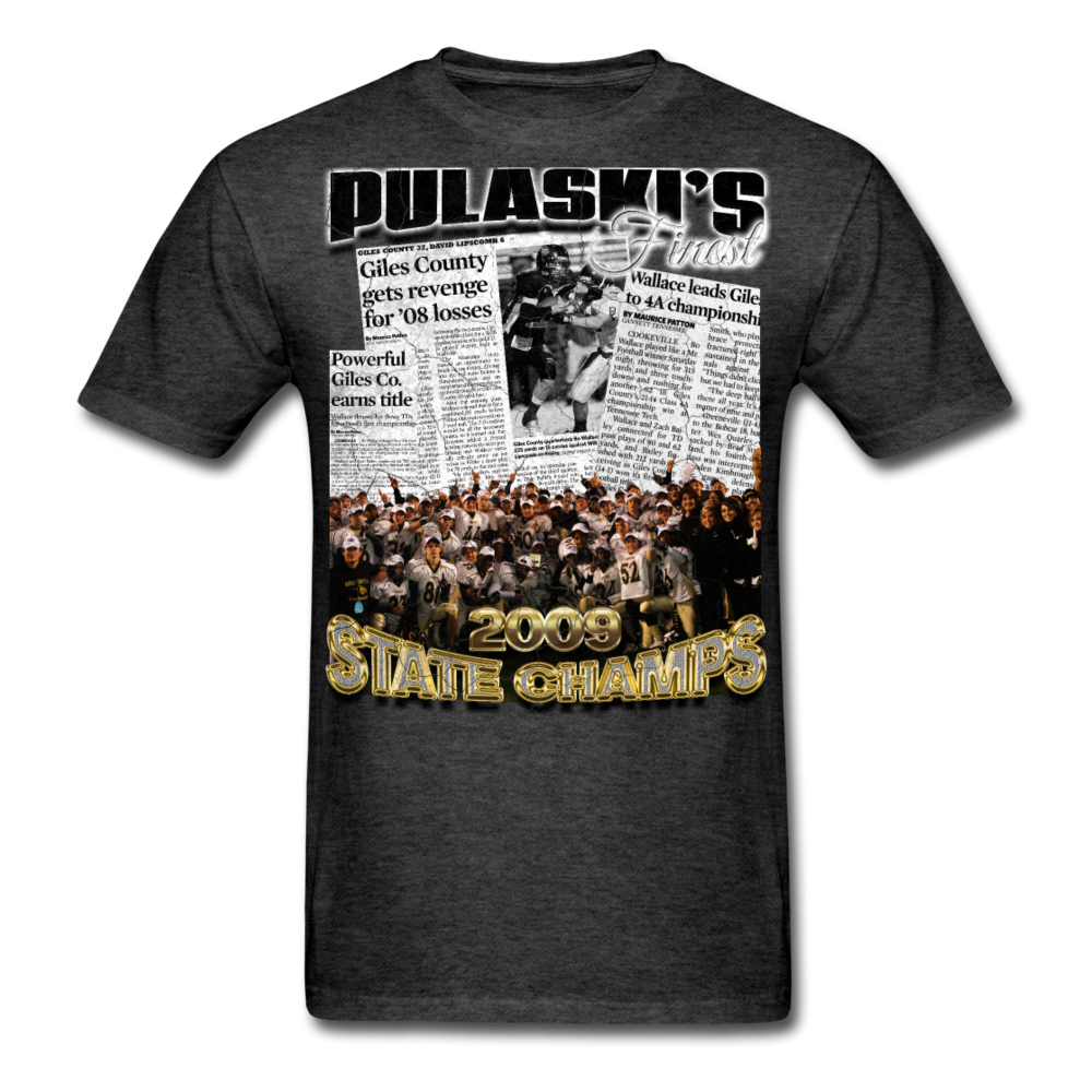 MC GCHS '09 State Football Champs Unisex Classic T-Shirt - heather black