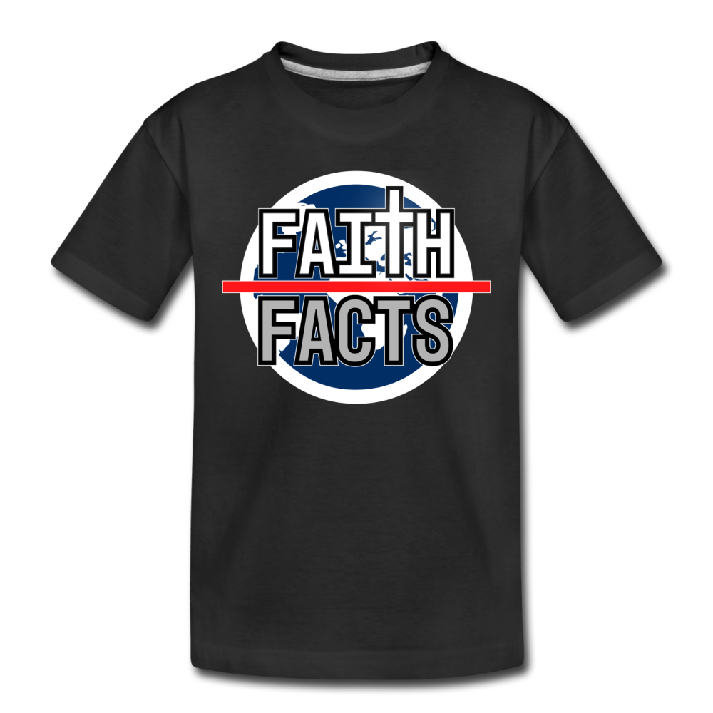 Faith Over Facts 2022 Kids' Premium T-Shirt - black
