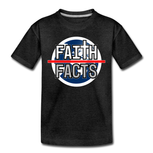Faith Over Facts 2022 Kids' Premium T-Shirt - charcoal grey