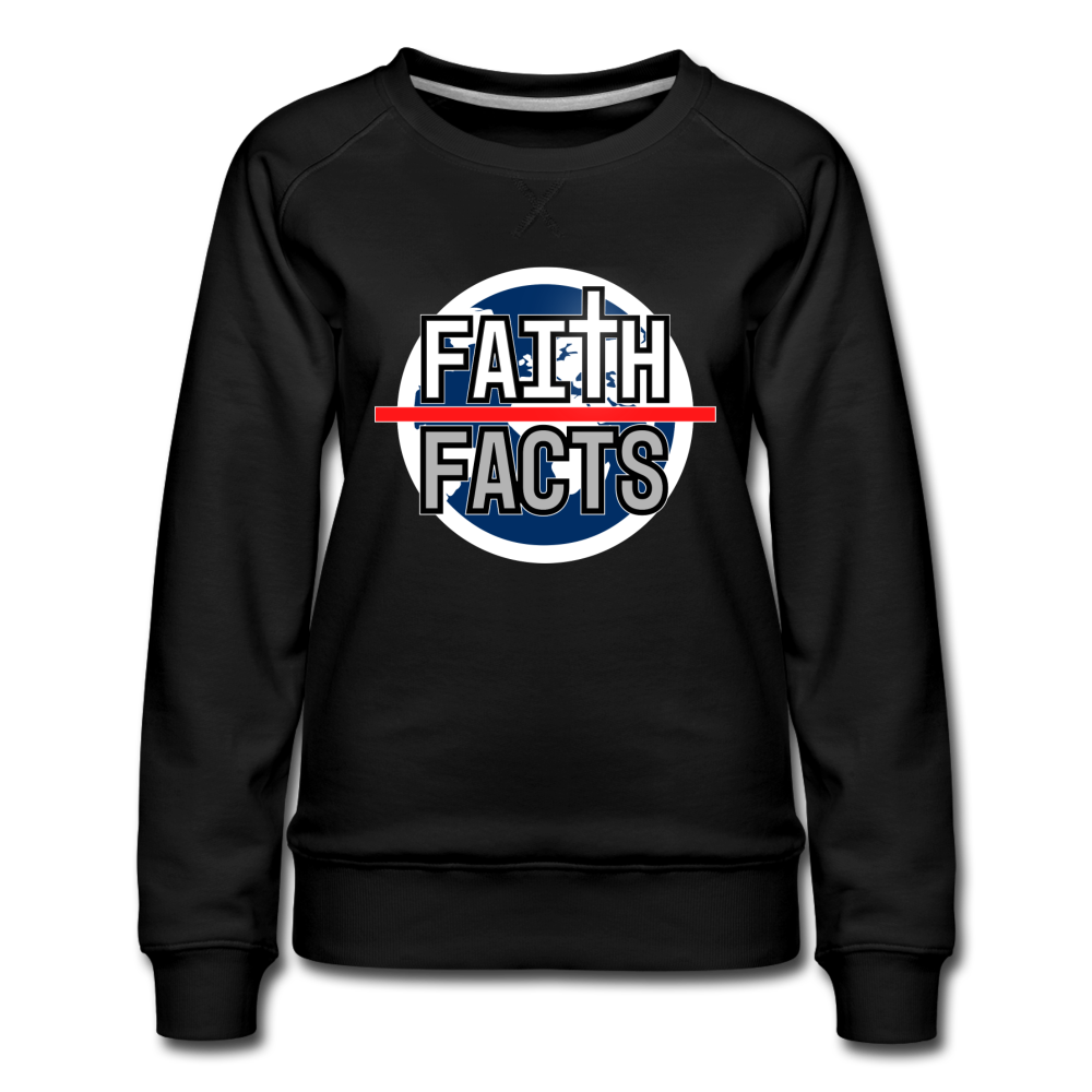 Faith Over Facts 2022 Women’s Premium Sweatshirt - black