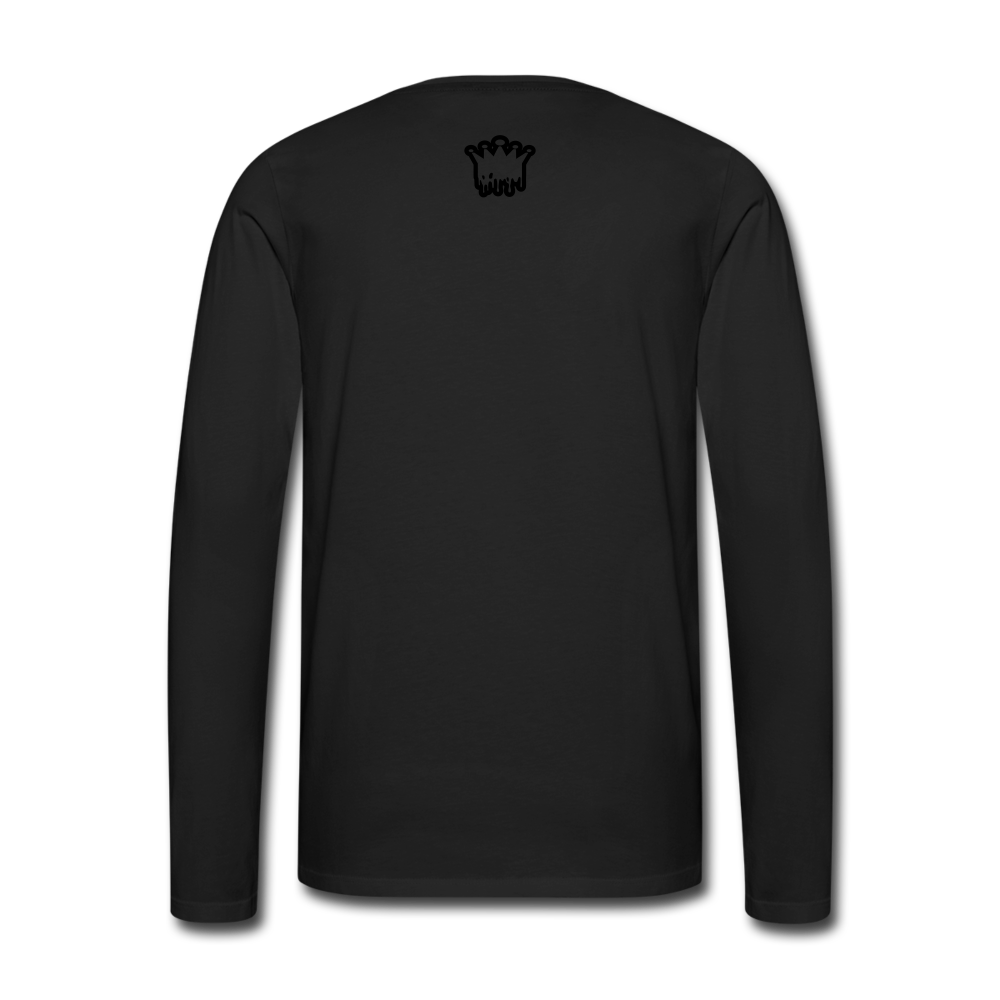 FAITH OVER FACTS 2022 Men's Premium Long Sleeve T-Shirt - black
