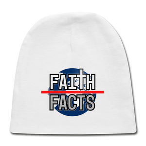 FAITH OVER FACTS 2022 Baby Cap - white