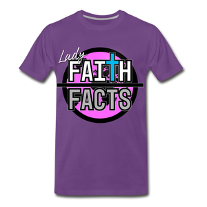 Lady FoF Men's Premium T-Shirt - purple