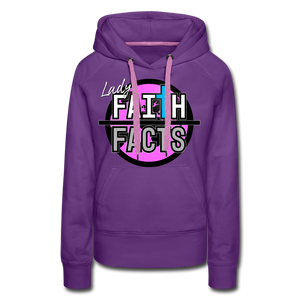 Lady FoF Women’s Premium Hoodie - purple