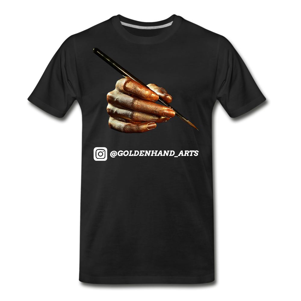 GoldenHand_Arts Men's Premium T-Shirt - black