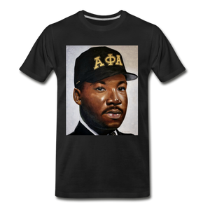 MLK Alpha Phi Alpha Men's Premium T-Shirt - black