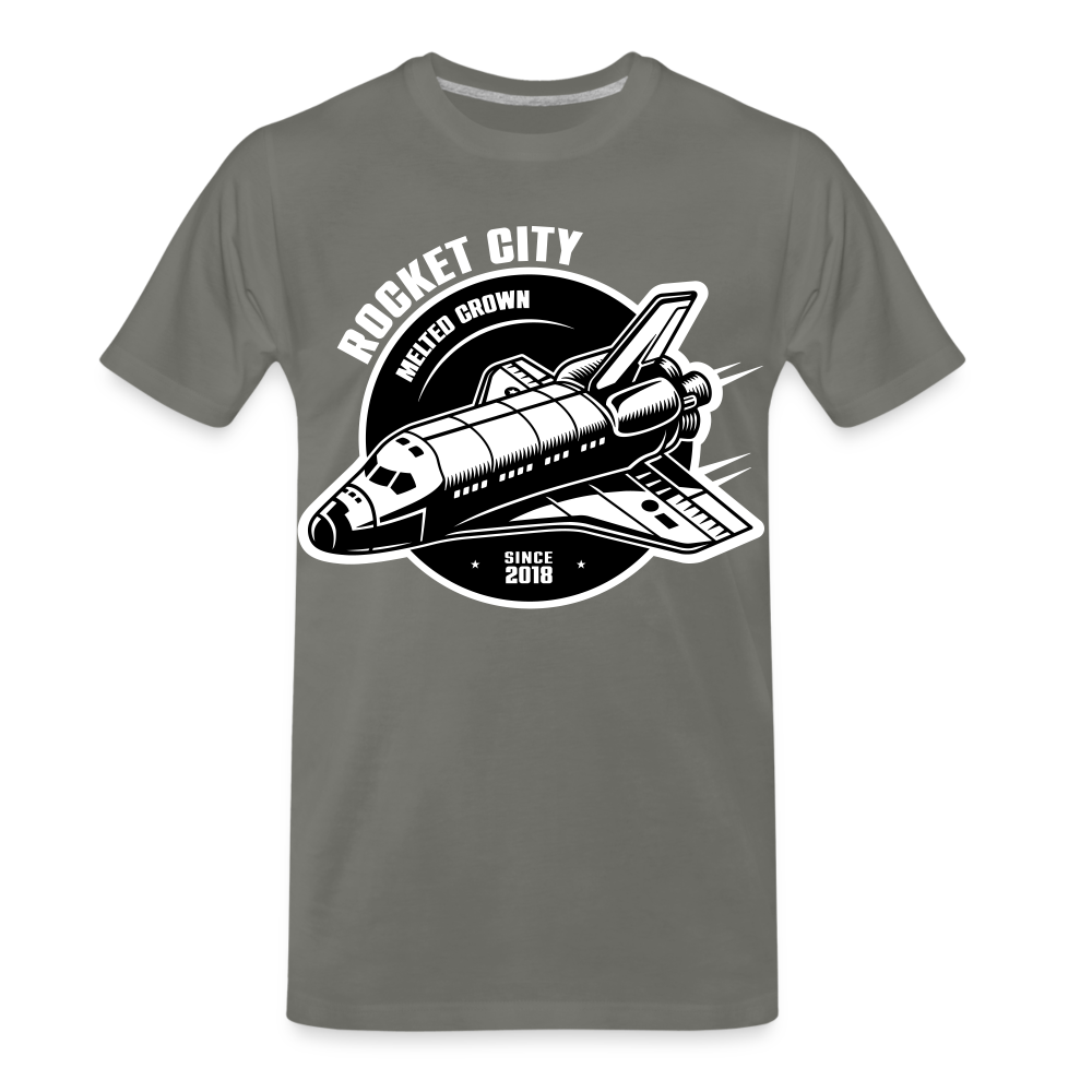 MC Rocket City Takeover Men's Premium T-Shirt - asphalt gray
