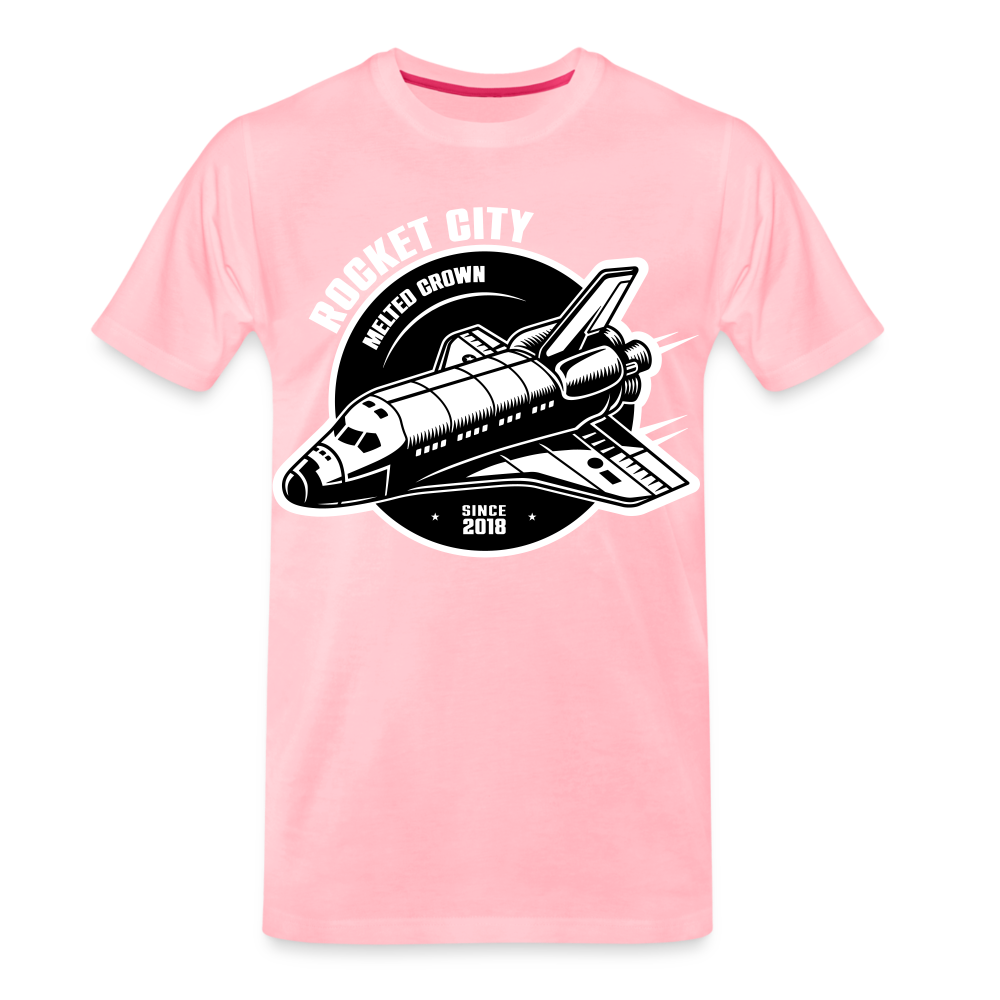 MC Rocket City Takeover Men's Premium T-Shirt - pink