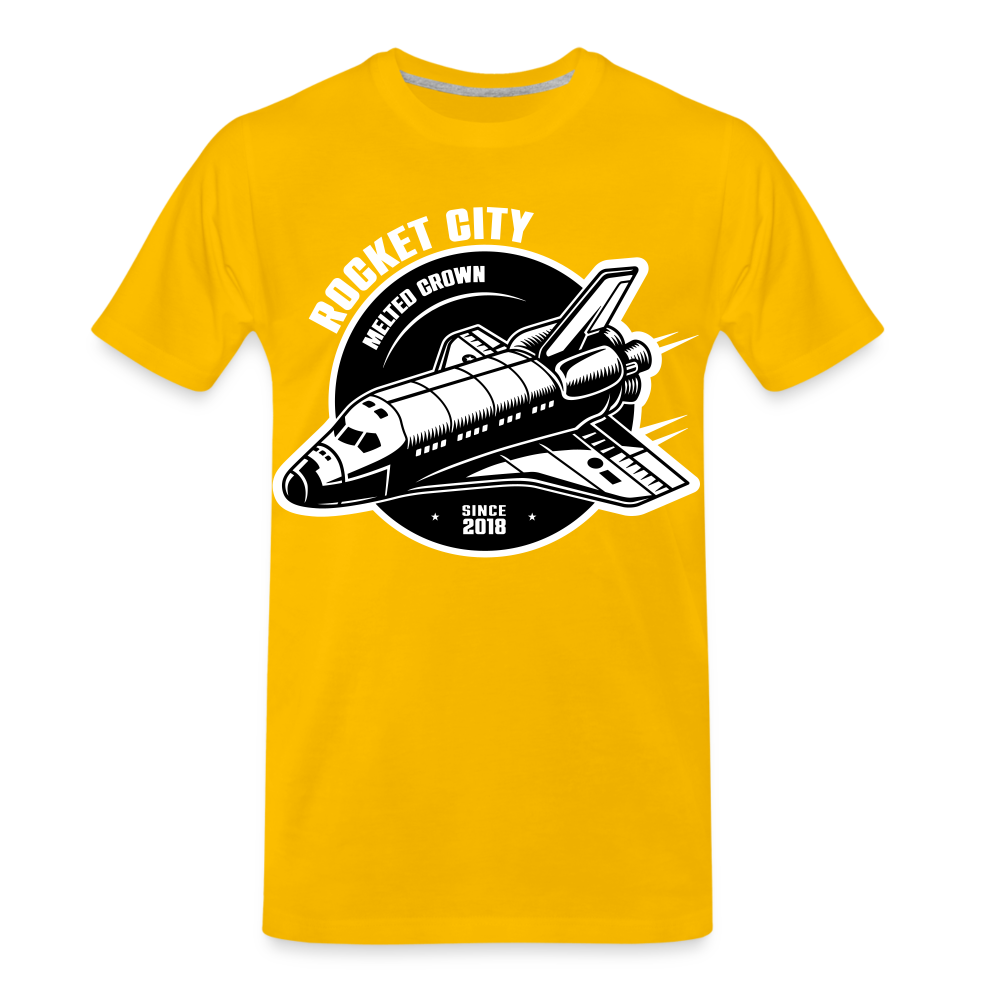 MC Rocket City Takeover Men's Premium T-Shirt - sun yellow