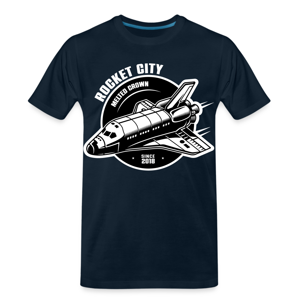 MC Rocket City Takeover Men's Premium T-Shirt - deep navy